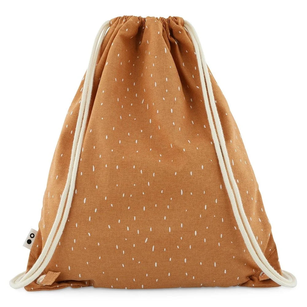 Trixie Drawstring Library/Swim Bag - Mr. Fox