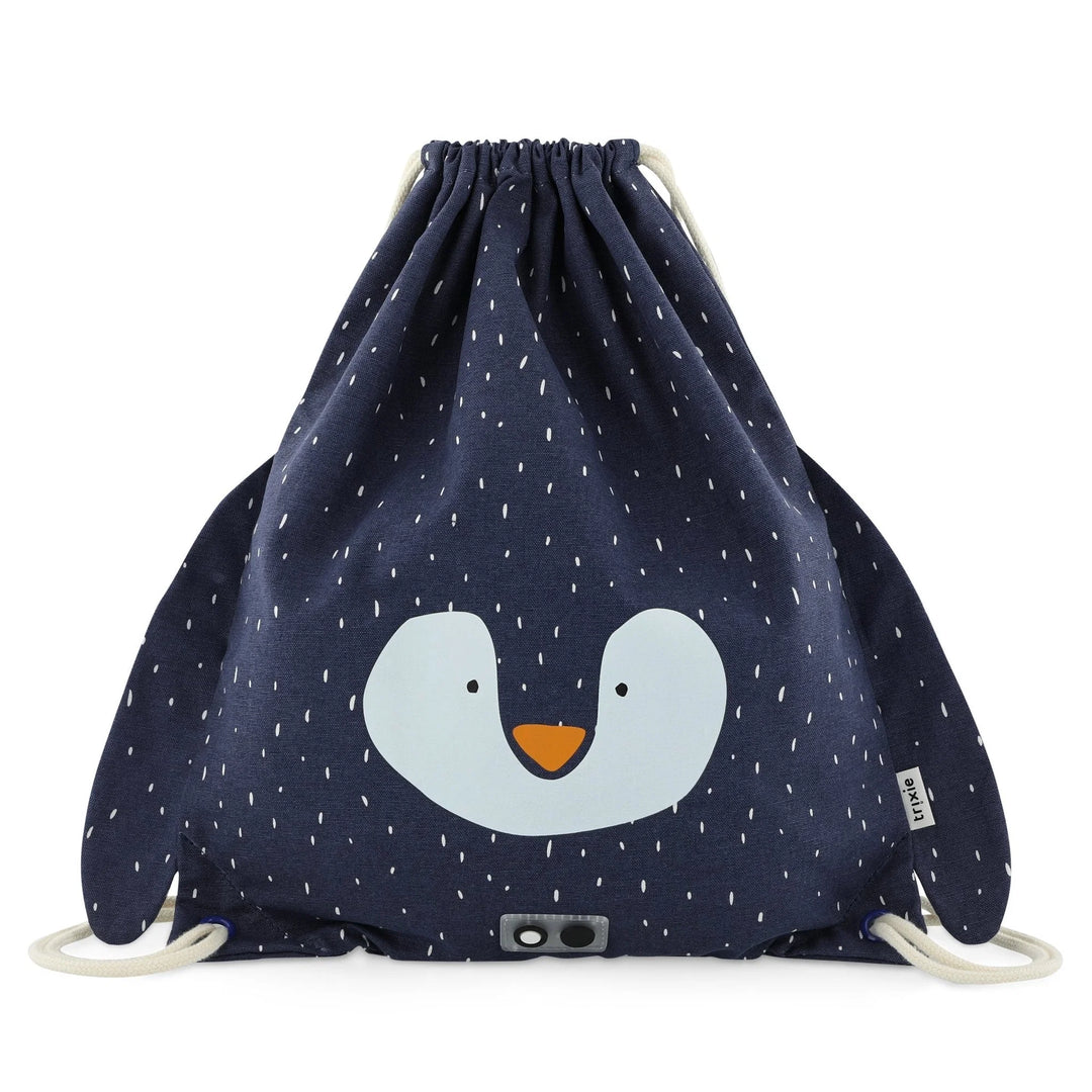 Trixie Drawstring Library/Swim Bag
 - Mr. Penguin
