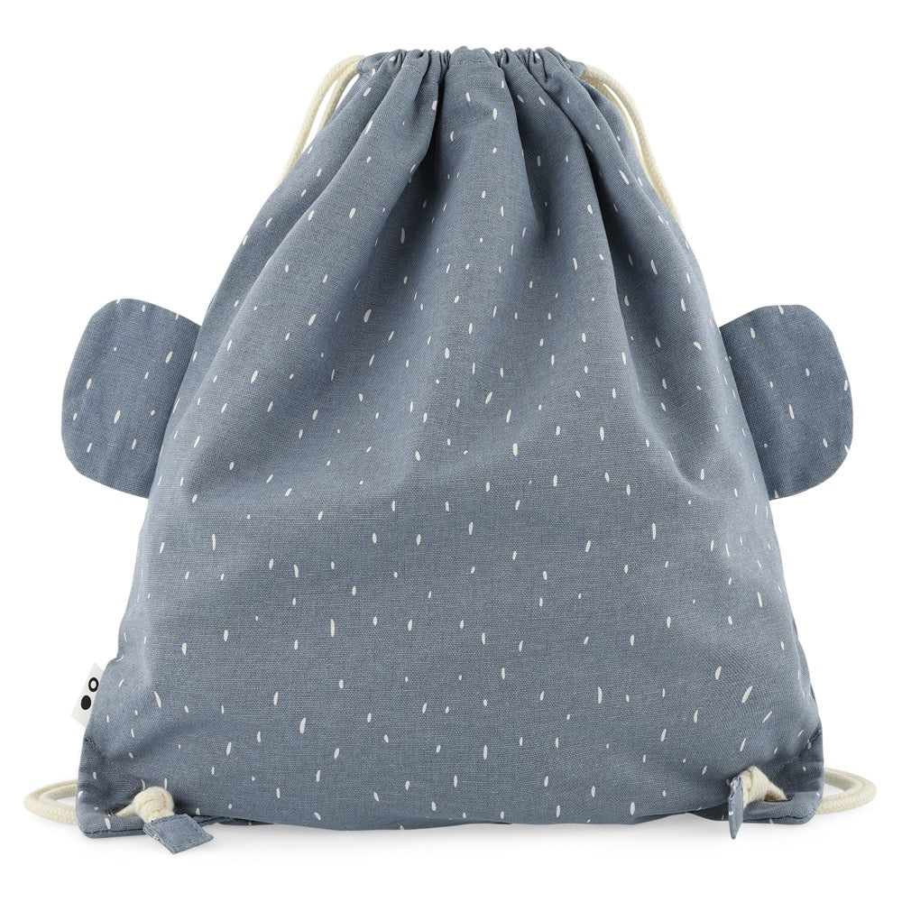 Trixie Drawstring Library/Swim Bag
 - Mrs. Elephant