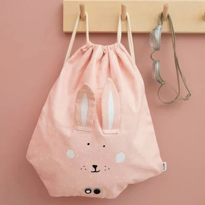 Trixie Drawstring Library/Swim Bag
 - Mrs. Rabbit