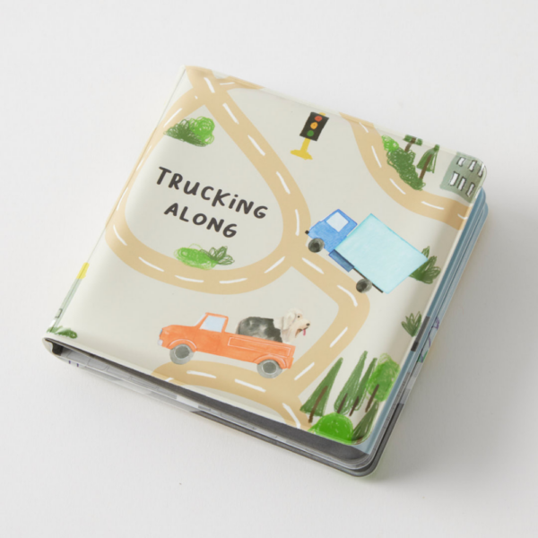 Trucking Along Bath Play Book