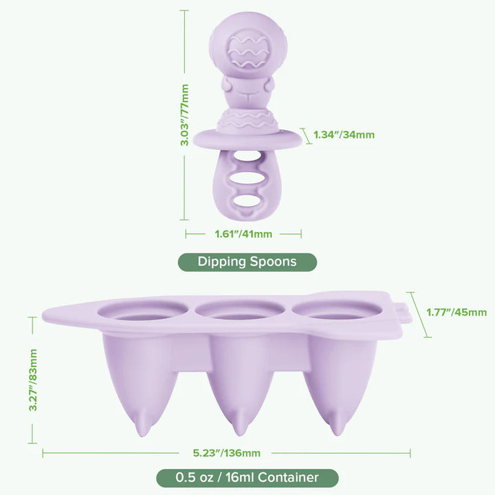 Haakaa Silicone Astronaut Ice Pop Mould Set