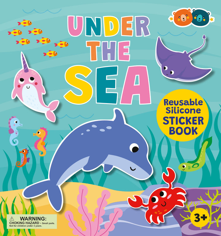 Under the Sea Reusable Silicone Sticker Book