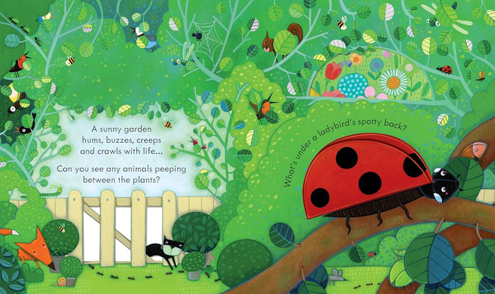 Usborne Peep Inside the Garden Board Book