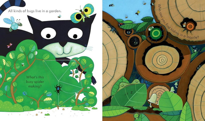Usborne Peep Inside the Garden Board Book
