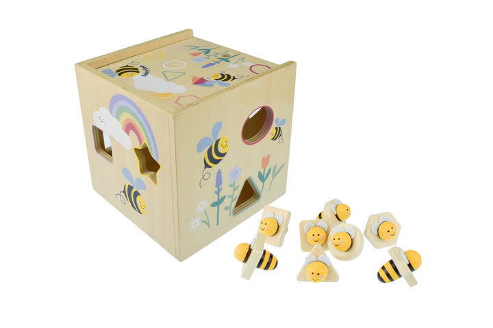 Buzzy Days Wooden Bee Shape Sorter