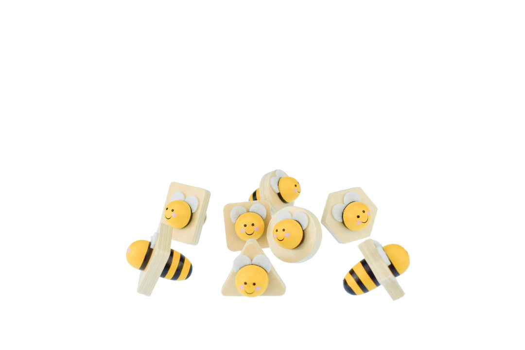Buzzy Days Wooden Bee Shape Sorter