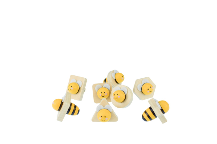 Buzzy Days Wooden Bee Shape Sorter