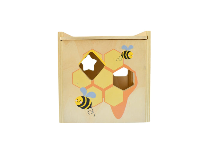 Buzzy Days Wooden Bee Shape Sorter