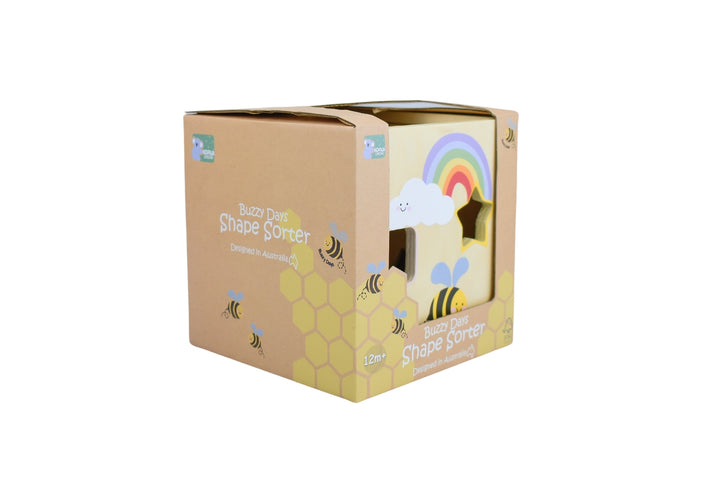 Buzzy Days Wooden Bee Shape Sorter