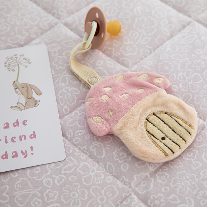 Whimsical Wonderland Dummy Holder - Mushroom House