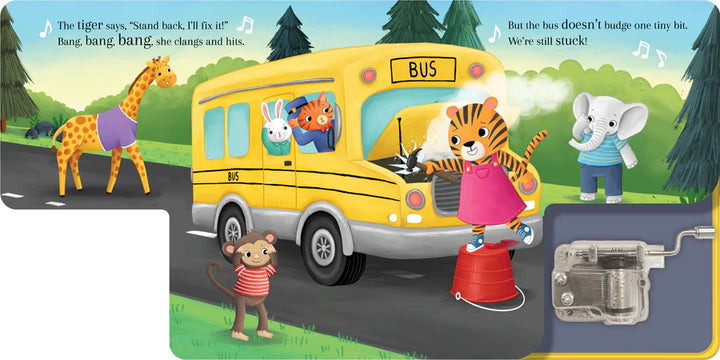 Wind-Up Music Box Book - The Wheels on the Bus