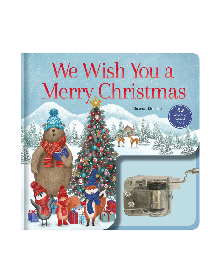 Wind-Up Music Box Book - We Wish You a Merry Christmas