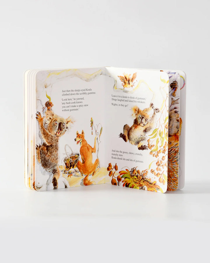 Wombat Stew Board Book by Marcia Vaughan