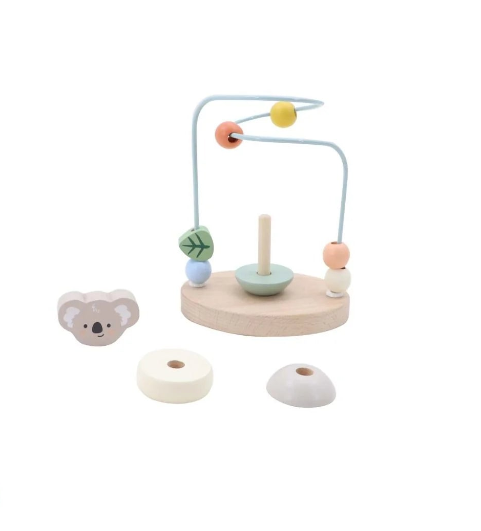 Wooden Koala Stacking Bead Maze