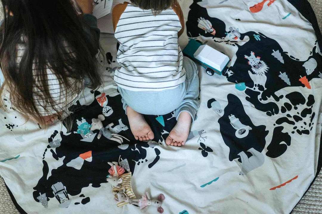 Play & Go Toy Storage Bag - World Map