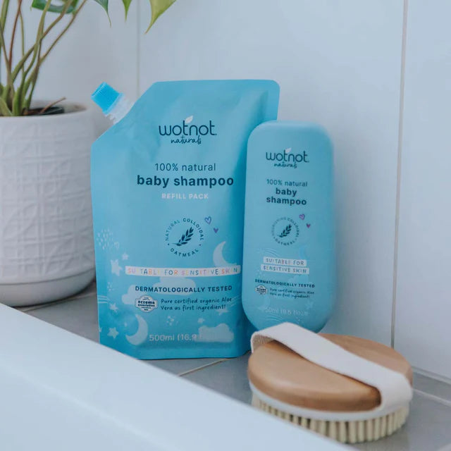 Wotnot Naturals Baby Shampoo 500ml Refill Pouch