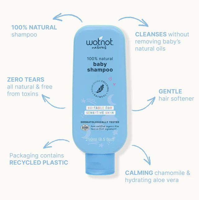Wotnot Naturals Baby Shampoo 500ml Refill Pouch