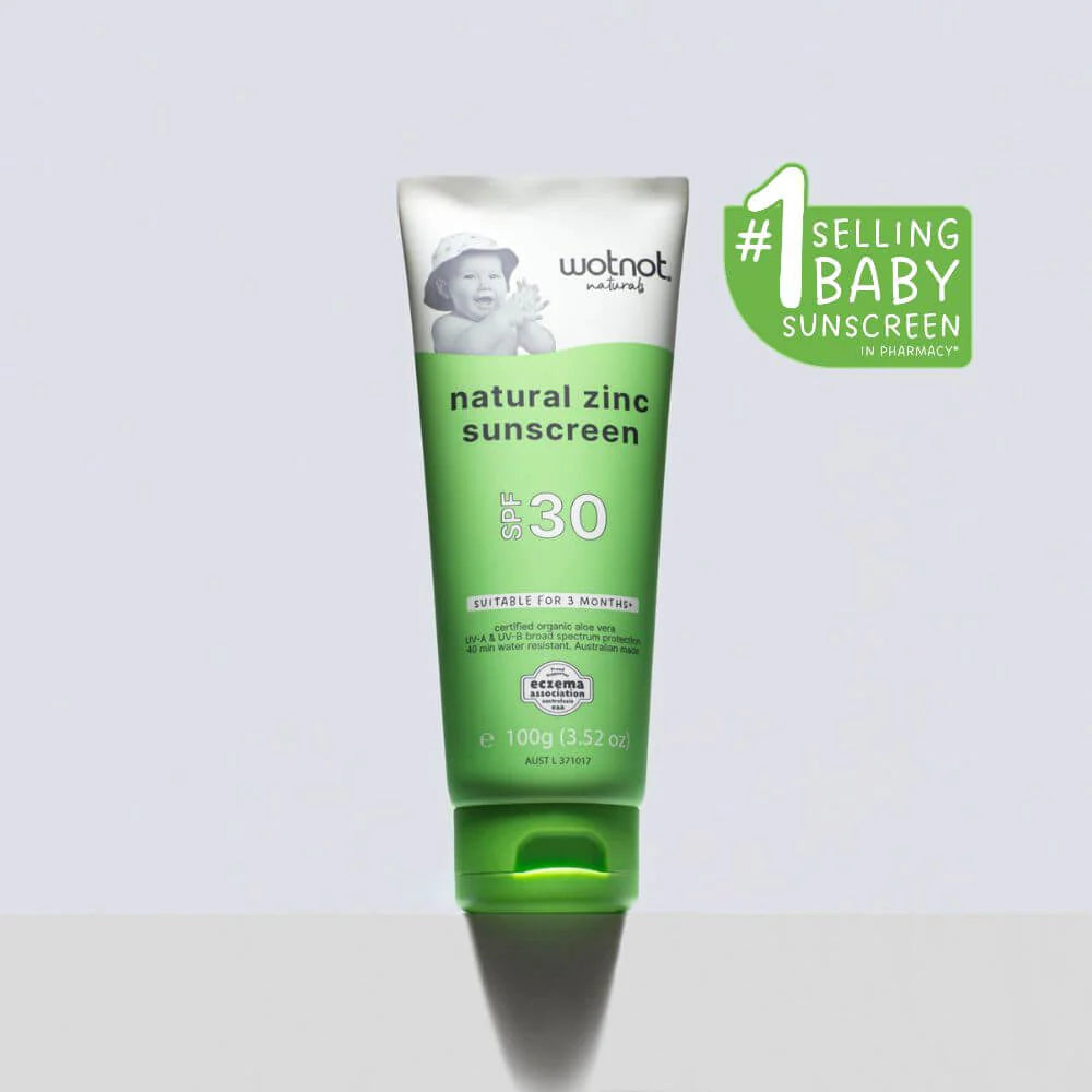 Wotnot Moisturising Baby Sunscreen SPF 30 100g