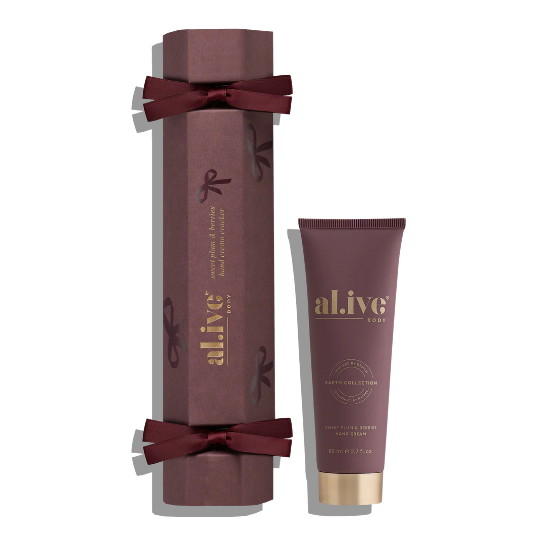 al.ive Body Hand Cream Christmas Cracker - Sweet Plum & Berries