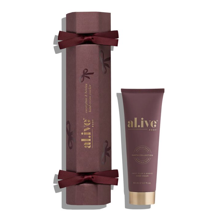 al.ive Body Hand Cream Christmas Cracker - Sweet Plum & Berries