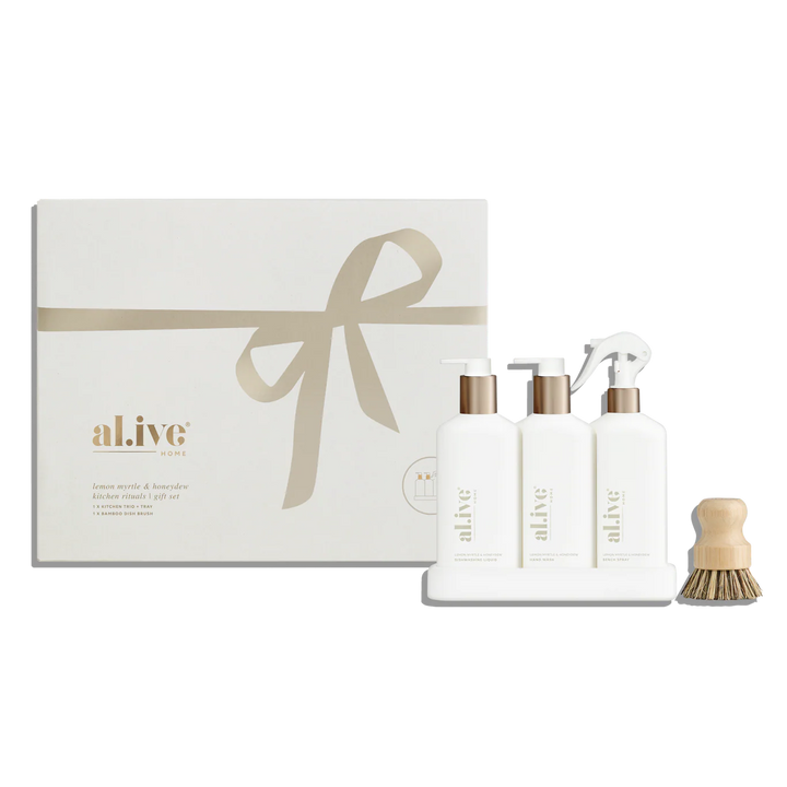 al.ive Kitchen Rituals Trio Gift Set - Lemon Myrtle & Honeydew
