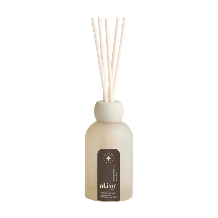 al.ive Reed Diffuser - Vanilla Cream & Tonka Bean