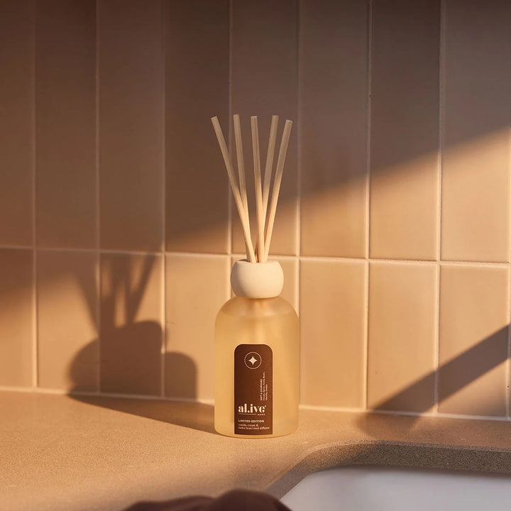 al.ive Reed Diffuser - Vanilla Cream & Tonka Bean