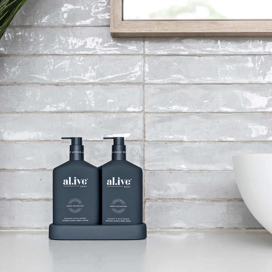 al.ive Body Coconut & Wild Orange Wash & Lotion Duo