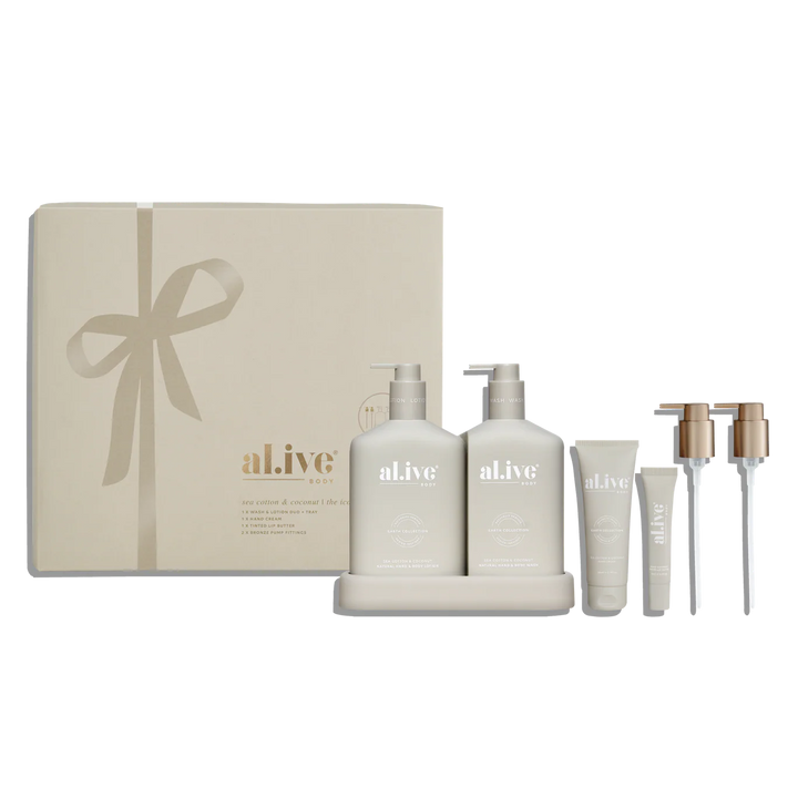 al.ive Body The Icon Set - Sea Cotton & Coconut