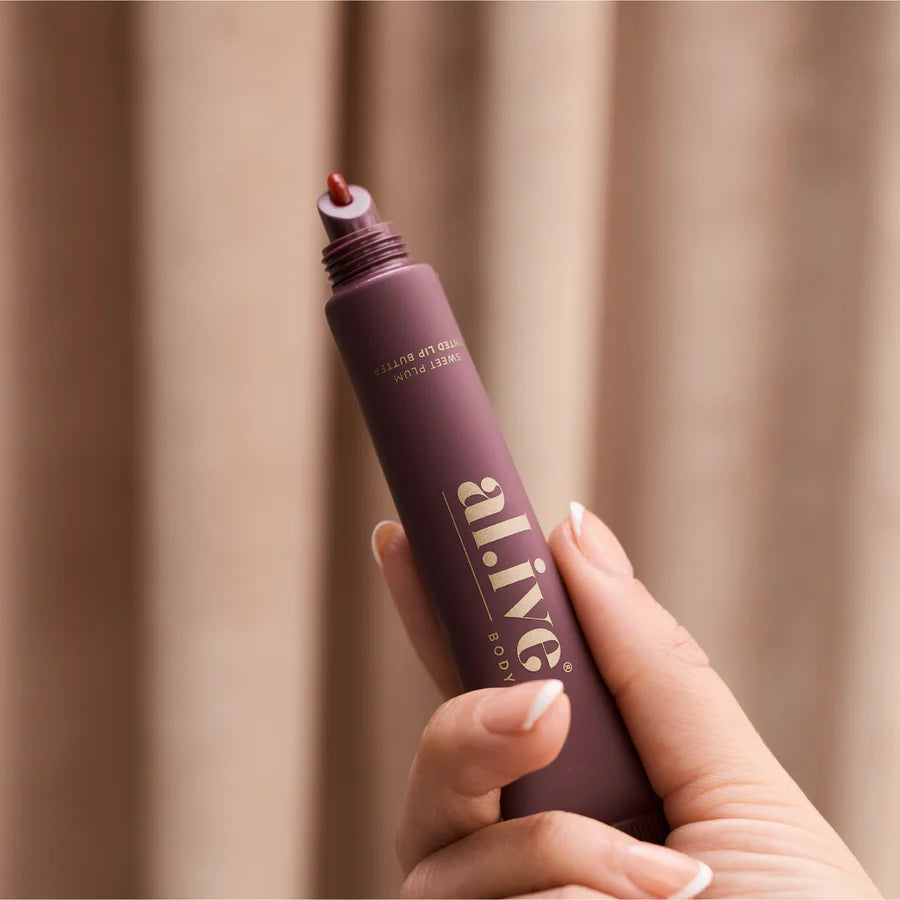 al.ive body Tinted Lip Butter Bauble - Sweet Plum