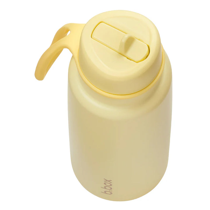 b.box - 1L Insulated Flip Top Drink Bottle - Lemon Twist