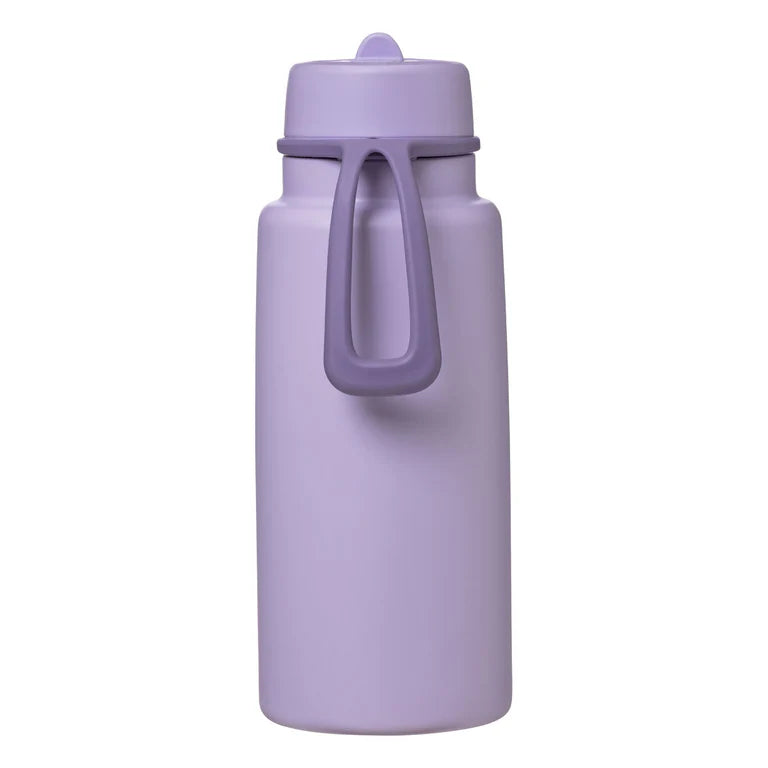 b.box - 1L Insulated Flip Top Drink Bottle - Lilac Love