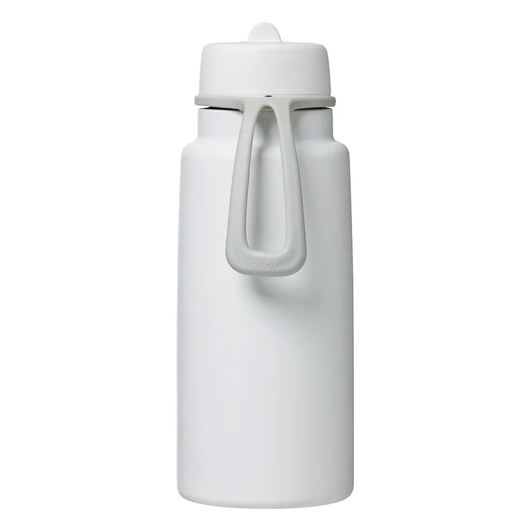b.box - 1L Insulated Flip Top Drink Bottle - White