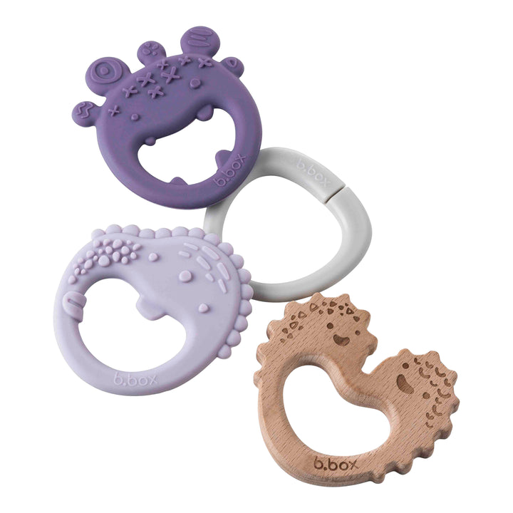 bbox Baby Keyring Trio Teether -  Assorted