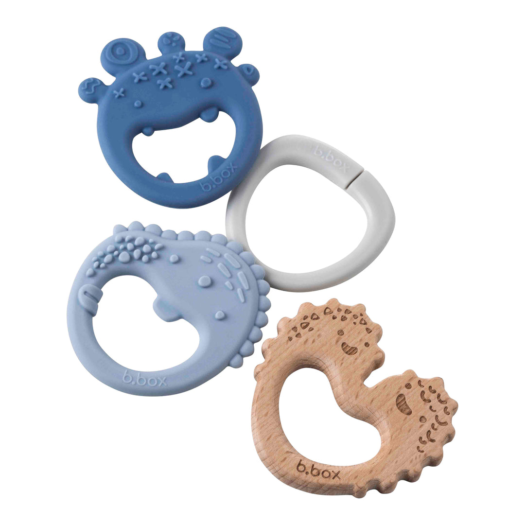 bbox Baby Keyring Trio Teether -  Assorted
