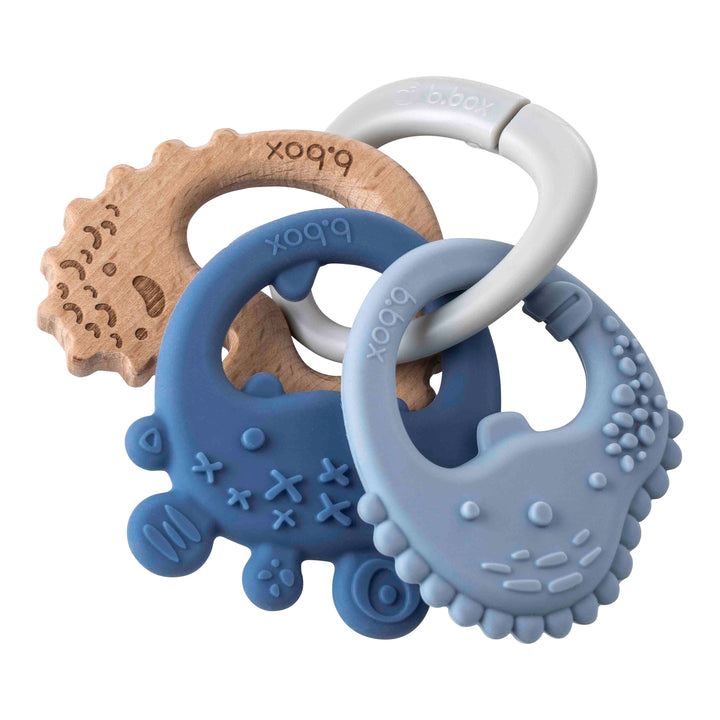 bbox Baby Keyring Trio Teether -  Assorted