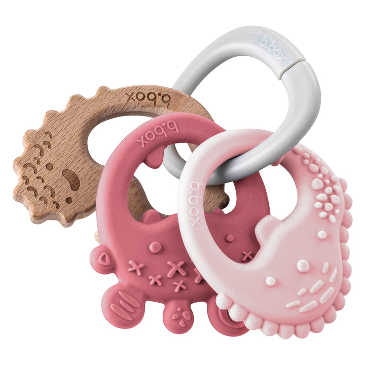 bbox Baby Keyring Trio Teether -  Assorted