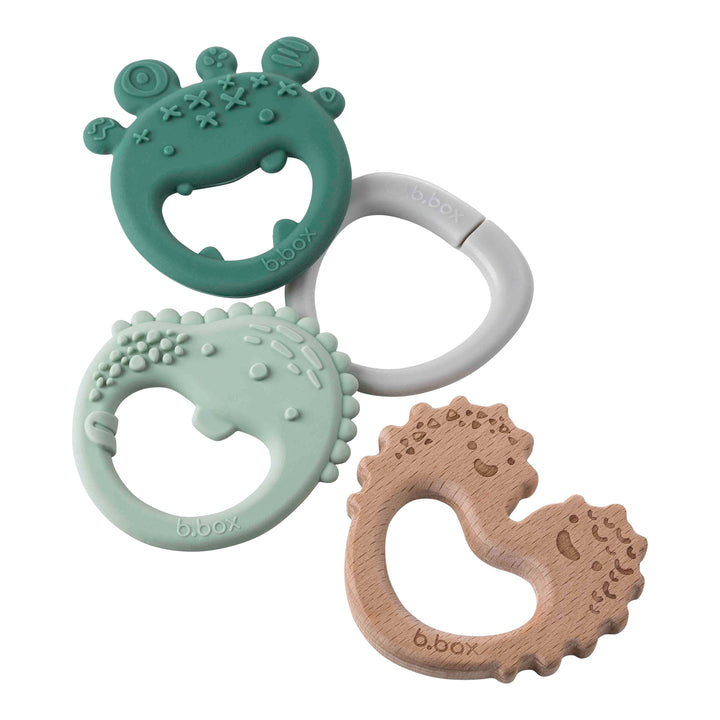 bbox Baby Keyring Trio Teether -  Assorted