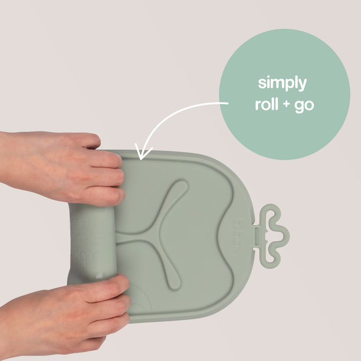 bbox Silicone Roll + Go Mealtime Mat - Assorted