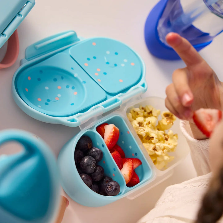 b.box Silicone Snackbox Bento Buddy - Confetti