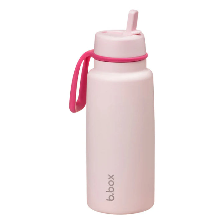 b.box - 1L Insulated Flip Top Drink Bottle - Pink Paradise