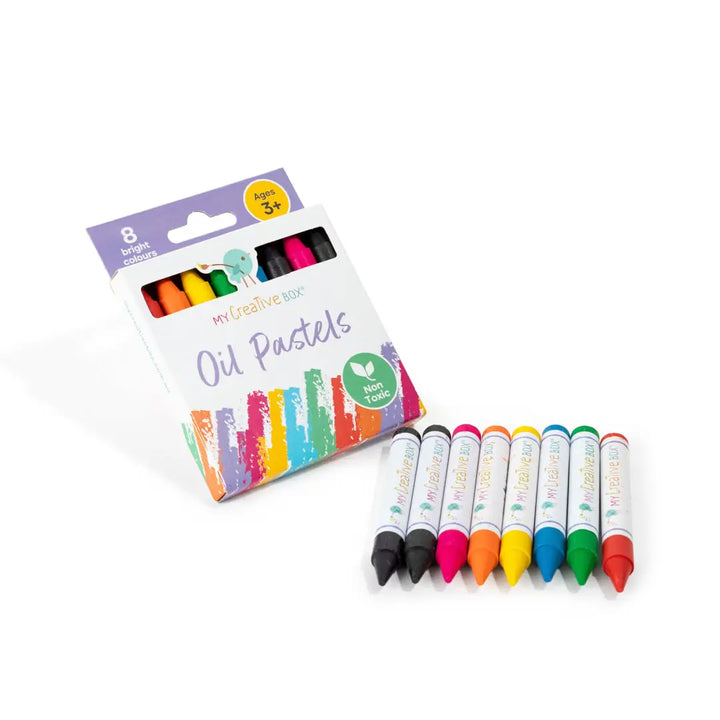 My Creative Box Oil Pastels | Non Toxic Set of 8