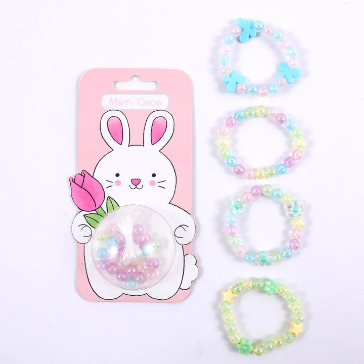 Mon Coco Bracelet Making Bead Kit - Bunny