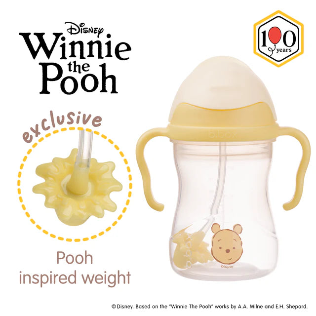 bbox Disney Weighted Straw Sippy Cup 240ml -  Winnie The Pooh