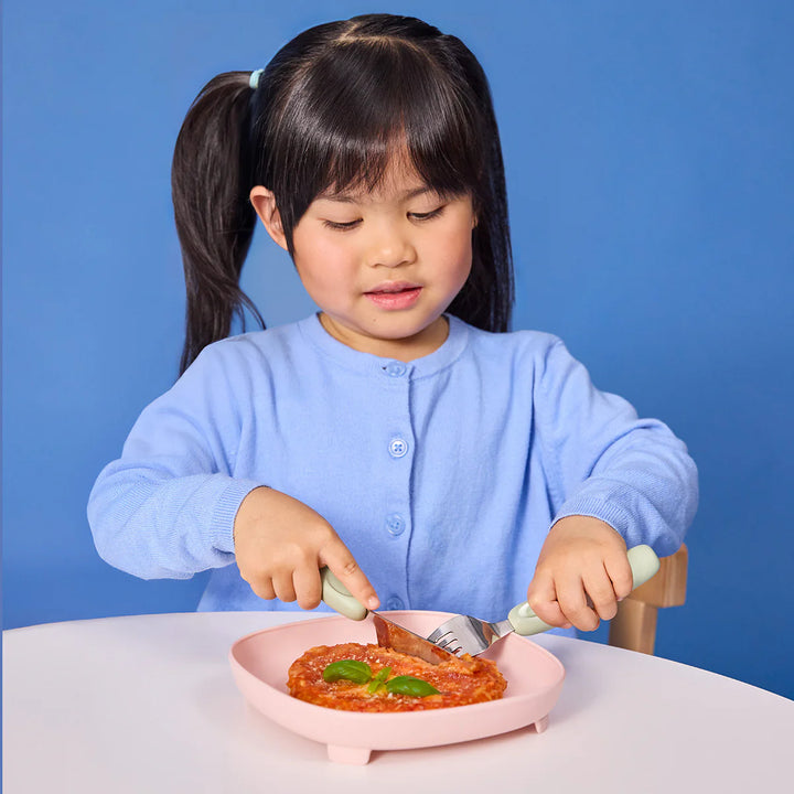 b.box Jnr Cutlery Trio - Blush