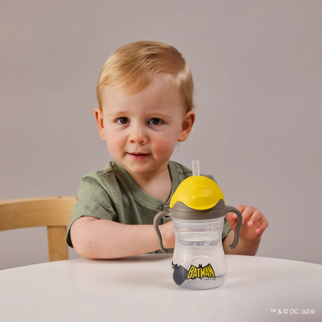 bbox Weighted Straw Sippy Cup 240ml - Batman