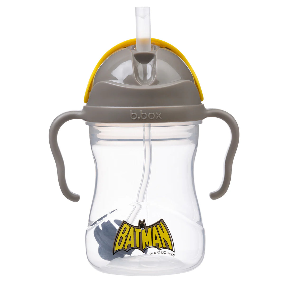 bbox Weighted Straw Sippy Cup 240ml - Batman