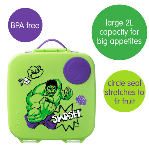 bbox x Marvel Hulk Large Bento Lunchbox