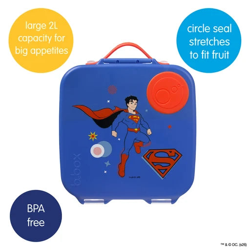 bbox x Superman Large Bento Lunchbox